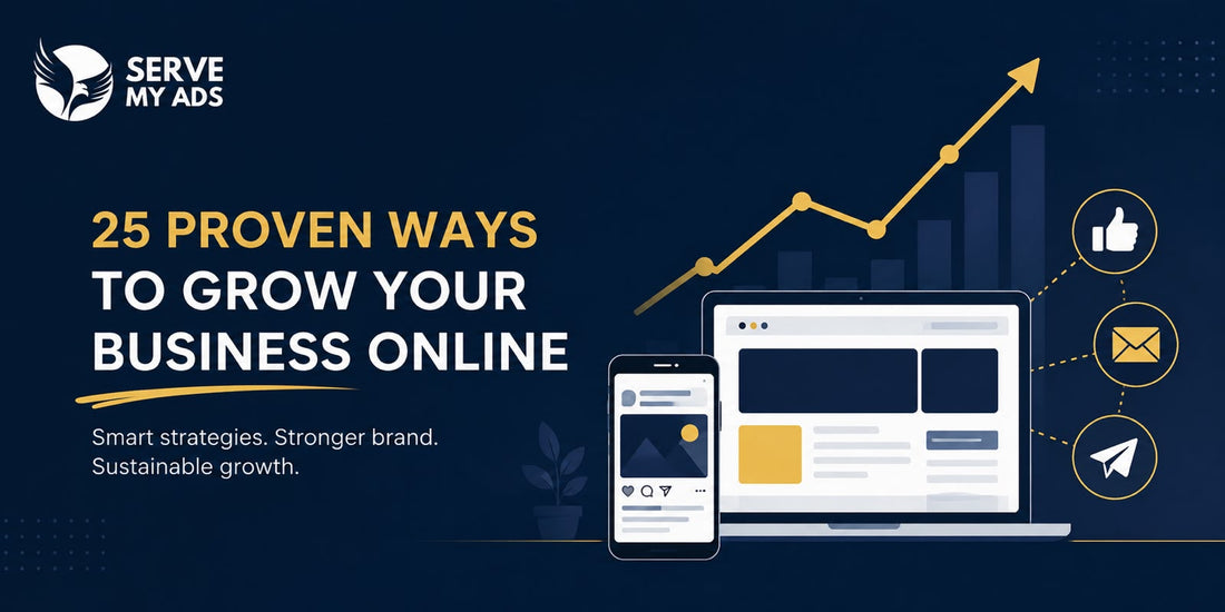 25 Proven Ways to Grow Your Business Online