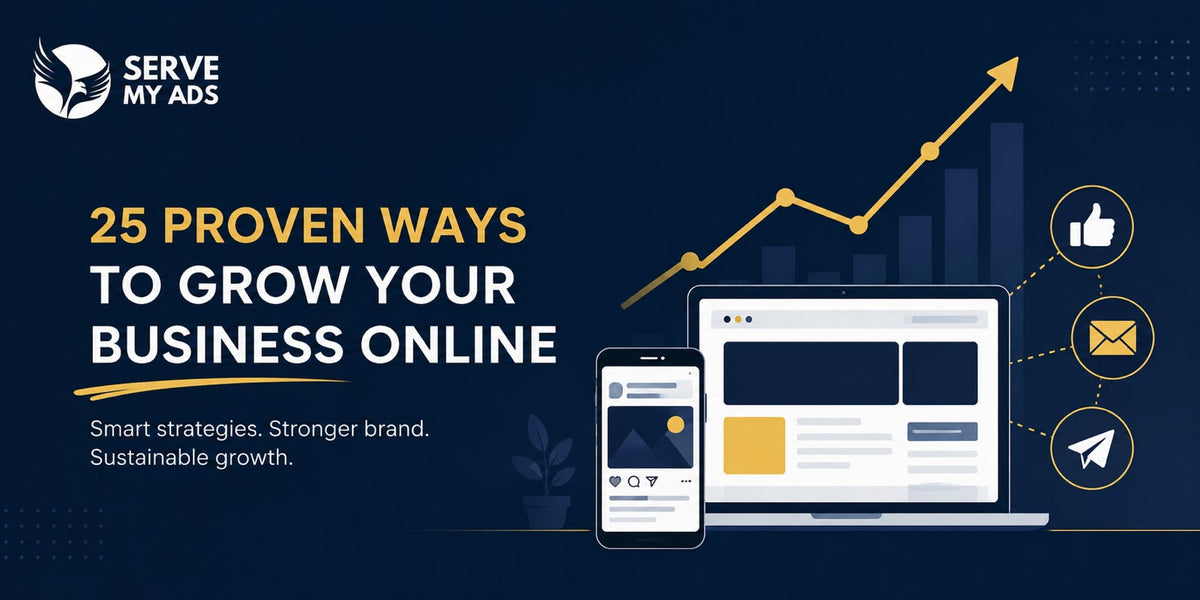 25 Proven Ways to Grow Your Business Online